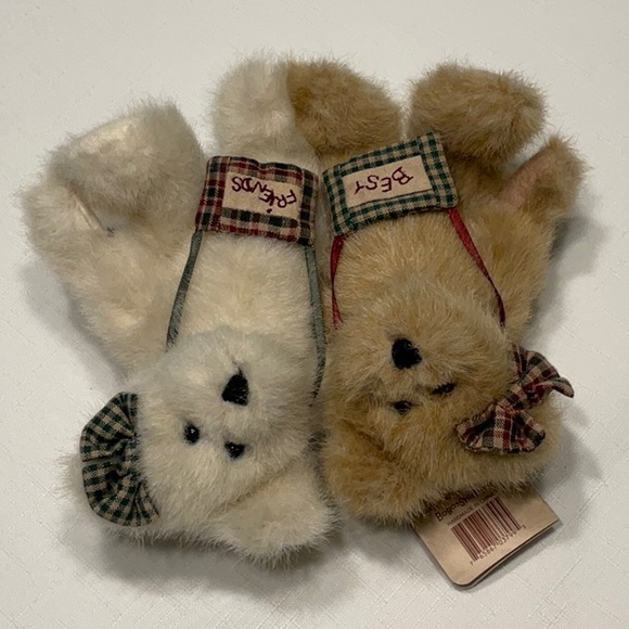 Boyds Bears Best Friends Two Bears Attached Together - Picture 2 of 3
